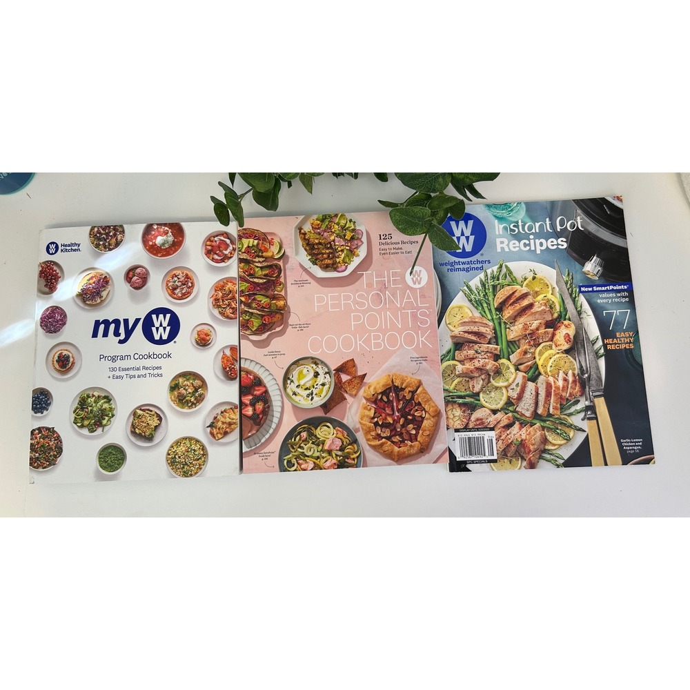 Weight Watchers Cookbook Bundle 3 Books Instant Pot myWW